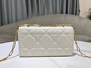 Dior Chain Bag White Size 20 cm - 6