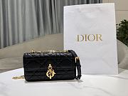 Dior Chain Bag Black Size 20 cm - 5