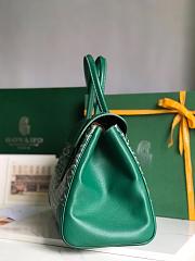 Goyard Handle Green Bag Size 34 x 18 x 24 cm - 2