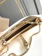 Bvlgari Serpenti Baia Shoulder Bag Small Gold Size 27.5 x 18 x 4.5 cm - 6