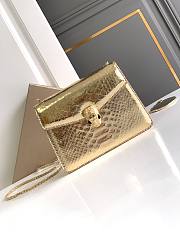 Bvlgari Serpenti Forever Series Small Crossbody Bag Gold Size 20 x 15 x 5 cm - 1