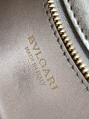 Bvlgari Serpenti Baia Shoulder Bag Small Silver Size 27.5 x 18 x 4.5 cm - 5