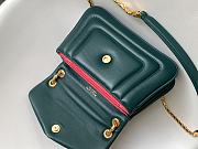 Bvlgari Serpenti Reverse Series Small Shoulder Bag Green Size 22.5 x 15 x 7 cm - 6