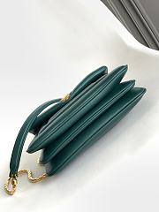 Bvlgari Serpenti Reverse Series Small Shoulder Bag Green Size 22.5 x 15 x 7 cm - 2