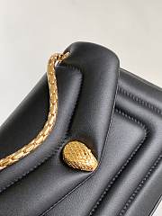 Bvlgari Serpenti Reverse Series Small Shoulder Bag Black Size 22.5 x 15 x 7 cm - 3