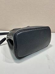 Prada Double Saffiano Leather Mini Bag Black 01 Size 18.5 x 12.5 x 25 cm - 5