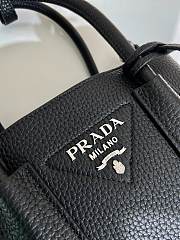 Prada Double Saffiano Leather Mini Bag Black 01 Size 18.5 x 12.5 x 25 cm - 3