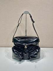 Prada Men Leather Shoulder Bag Black Size 29 x 23 x 15 cm - 1