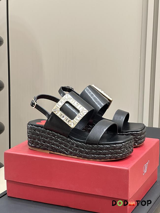 Roger Vivier Black Sandals  - 1