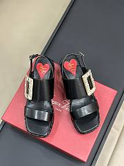 Roger Vivier Black Sandals  - 5