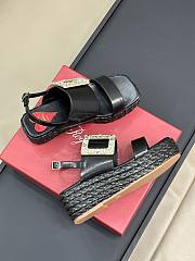 Roger Vivier Black Sandals  - 2