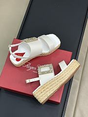 Roger Vivier White Sandals - 5