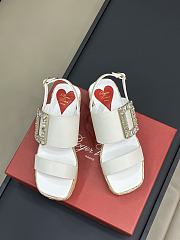 Roger Vivier White Sandals - 3