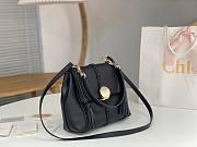 Chloe Penelope Gold Coin Bag Black Medium Size 25 x 20 x 10 cm - 5