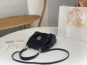 Chloe Penelope Gold Coin Bag Black Medium Size 25 x 20 x 10 cm - 4