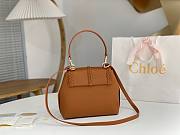 Chloe Penelope Gold Coin Bag Medium Brown Size 25 x 20 x 10 cm - 5