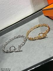 Hermes Bracelet Silver/Gold - 1