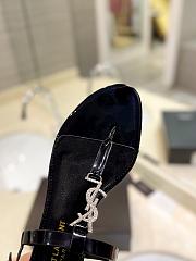 YSL Black Flats - 4