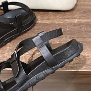 Hermes Inboard Sandals and Beach Black/White/Brown/Beige - 4