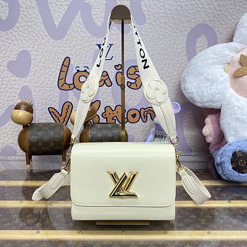 Louis Vuitton Twist Traveler Small M24758 White Size 19 x 15 x 9 cm