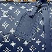 Louis Vuitton Keepall Bandoulière 50 Travel Bag M24953 Blue Size 50 x 29 x 23 cm - 4