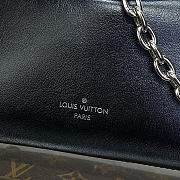 Louis Vuitton Slim Trunk M25445 Black Bag Size 23 x 12 x 4 cm - 5