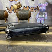 Louis Vuitton Slim Trunk M25445 Black Bag Size 23 x 12 x 4 cm - 4