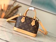 Louis Vuitton Nano Alma Brown M82717 Size 18 x 12 x 8 cm - 1