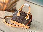 Louis Vuitton Nano Alma Brown M82717 Size 18 x 12 x 8 cm - 5