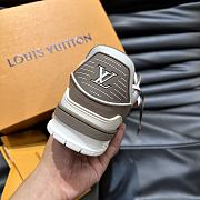 Louis Vuitton Trainer Men's Casual Sneakers Brown - 6