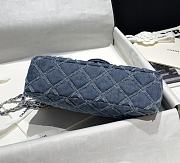 Chanel Classic Flap Bag Denim CF Size 26 x 18 x 7 cm - 6