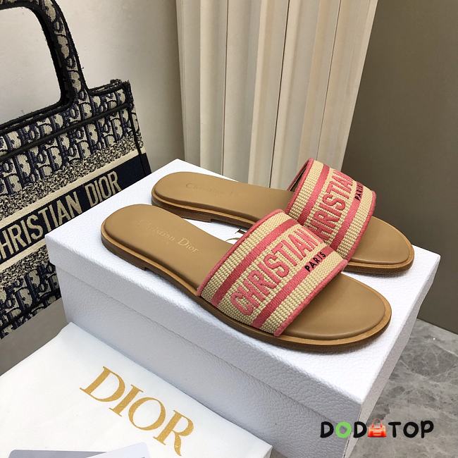 Dior Slippers Red - 1