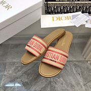 Dior Slippers Red - 4