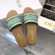 Dior Slippers Blue - 5