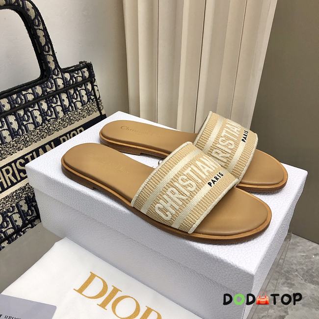 Dior Slippers Beige - 1