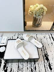 Chanel Sandals White 01 - 2