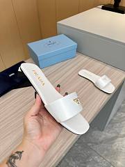 Prada White Slippers  - 6