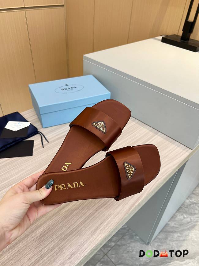 Prada Brown Slippers - 1