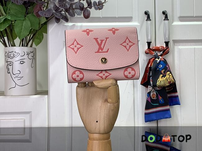 Louis Vuitton Victorine Wallet M80688 Pink Size 12 x 9.5 x 2.5 cm - 1