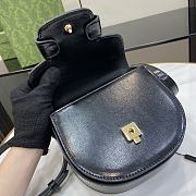 Gucci Horsebit 1955 Black Handbag Size 18 x 15 x 6.5 cm - 3