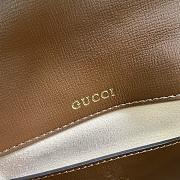 Gucci Horsebit 1955 Brown Handbag Size 18 x 15 x 6.5 cm - 4