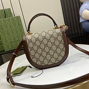 Gucci Horsebit 1955 Brown Handbag Size 18 x 15 x 6.5 cm - 3