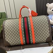 Gucci Savoy Medium Duffle Bag Orange Size 52 x 30 x 29 cm - 6