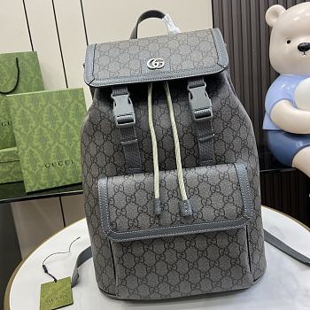 Gucci Ophidia Small GG Backpack Grey Size 29 x 40.5 x 13.5 cm