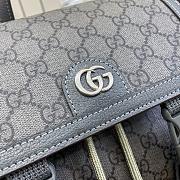 Gucci Ophidia Small GG Backpack Grey Size 29 x 40.5 x 13.5 cm - 3