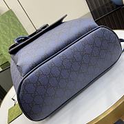 Gucci Ophidia Small GG Backpack Blue Size 29 x 40.5 x 13.5 cm - 2