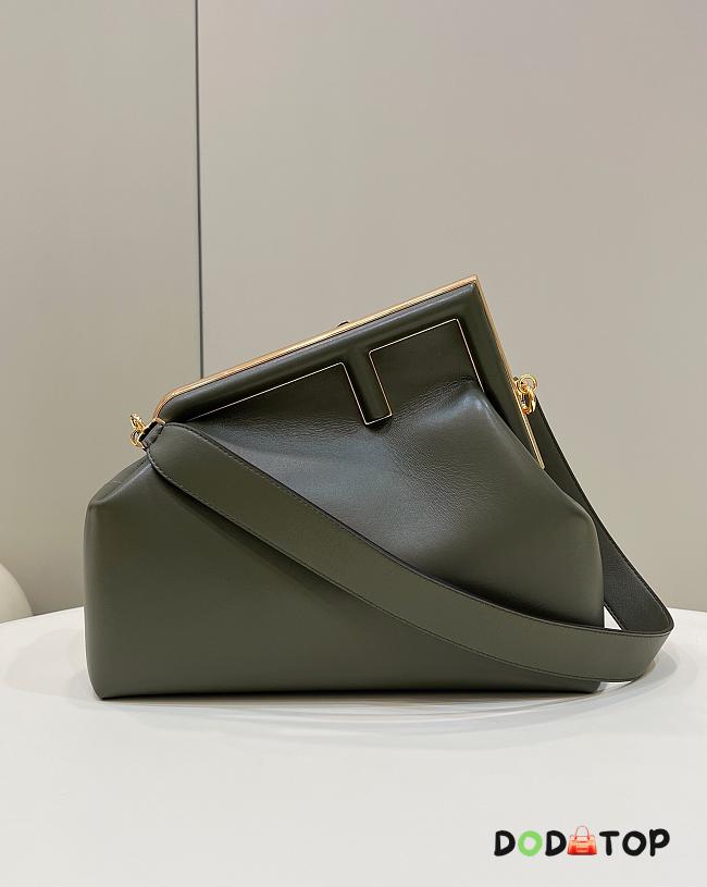 Fendi First Medium Green Bag Size 32.5 x 15 x 23.5 cm - 1