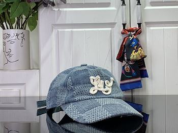 Louis Vuitton Damier Denim 3D Cap