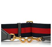 Gucci Red/Navy Blue Strap - 3