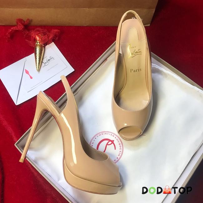 Christian Louboutin Beige Heels 12 cm - 1